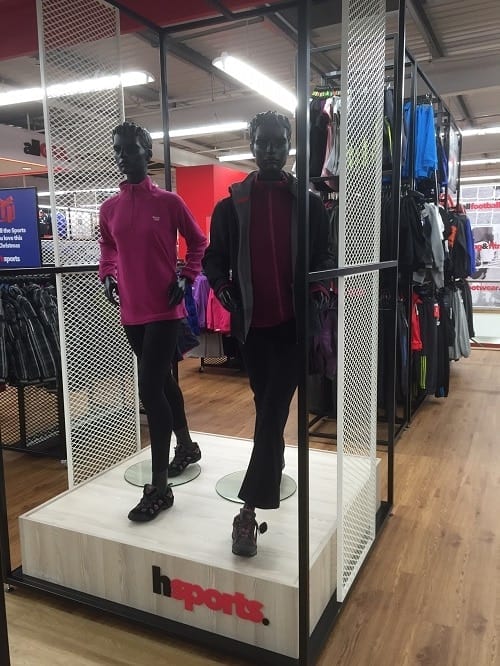 Walking Female Sports Mannequins - Valentino's Displays