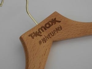 Give up Clothes for Good | Etched Hangers for T.K.Maxx