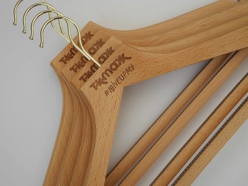 Give Up Clothes For Good Etched Hangers for T.K.Maxx #IGiveUpMy