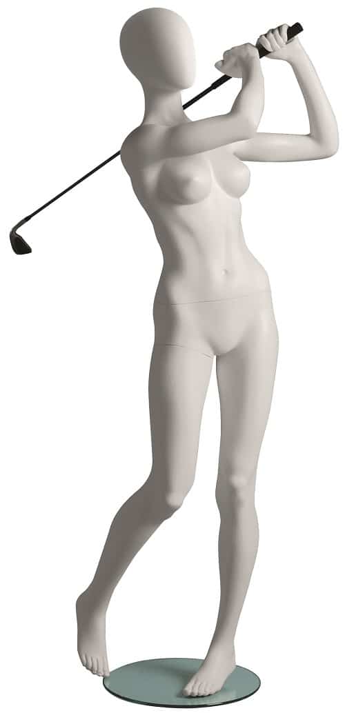 Female Sport Golfer Mannequin