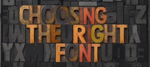 Why is Font Important for Your Promotional Materials?