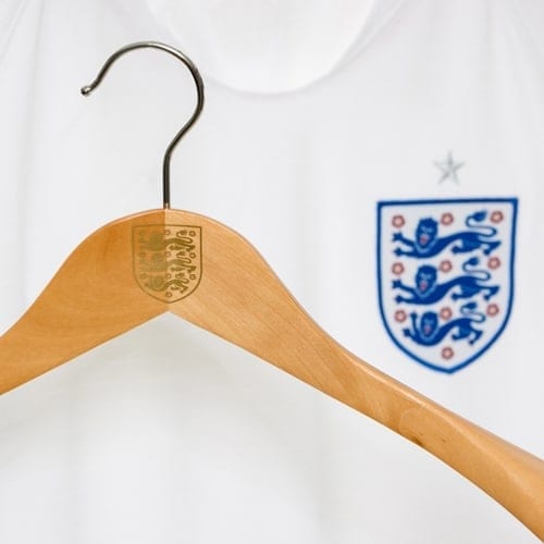 personalised hangers for The Football Association