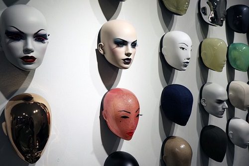Mannequin head display