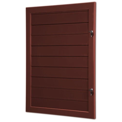 Grippit Wall Lockable Frame - Red Brown