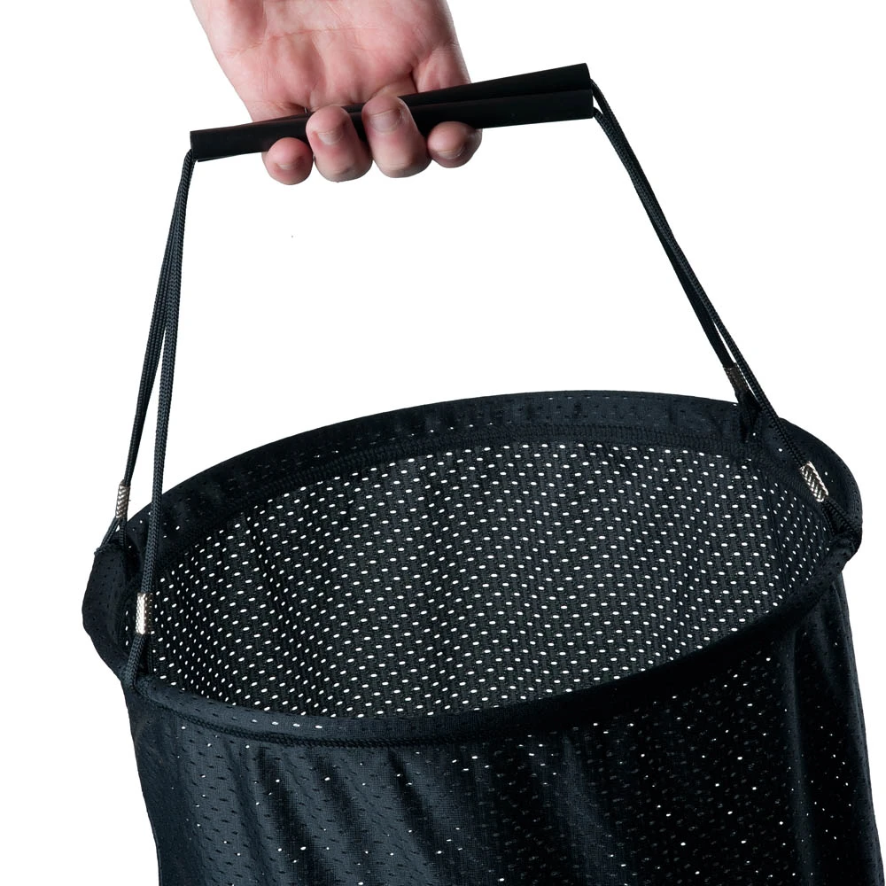 12 Inch Diameter Supertex Net Shopping Basket Solid Base - 95116