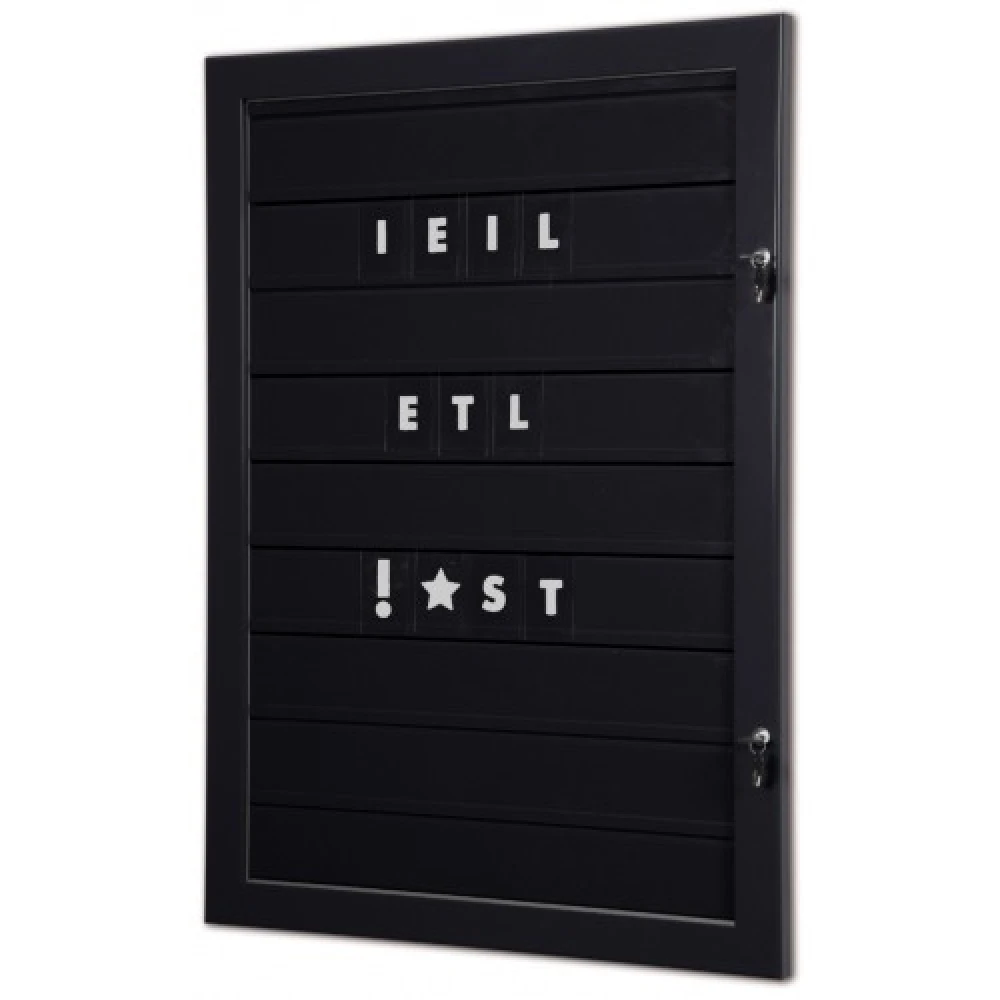 Grippit Wall Lockable Tile Frame - Black