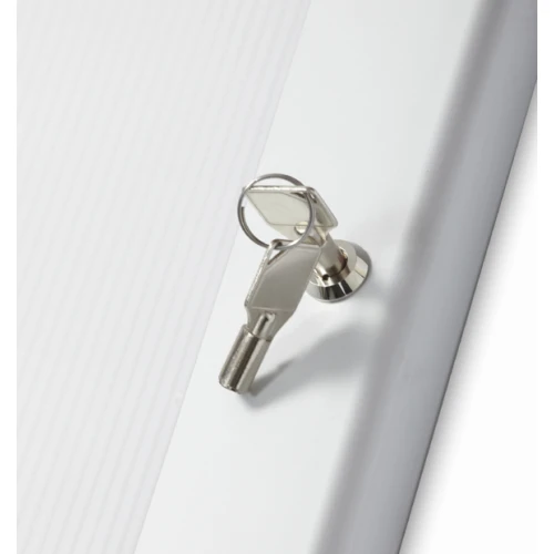 1524mm x 1016mm Key Lockable Poster Magnetic Frame - 92094