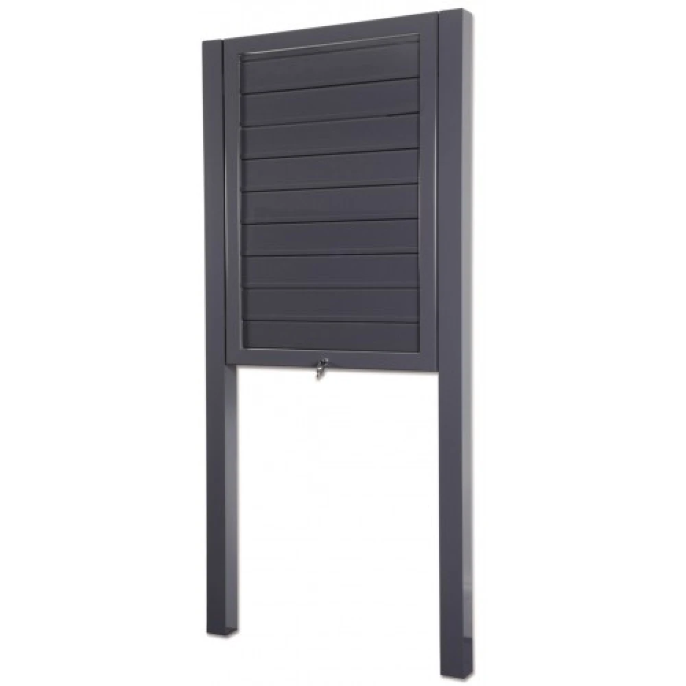 Grippit Lockable Post Frame - Slate Grey