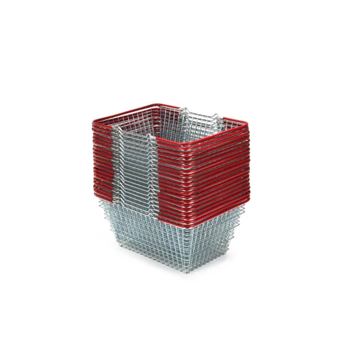 23 Litre Wire Shopping Basket (Box of 10) 95402