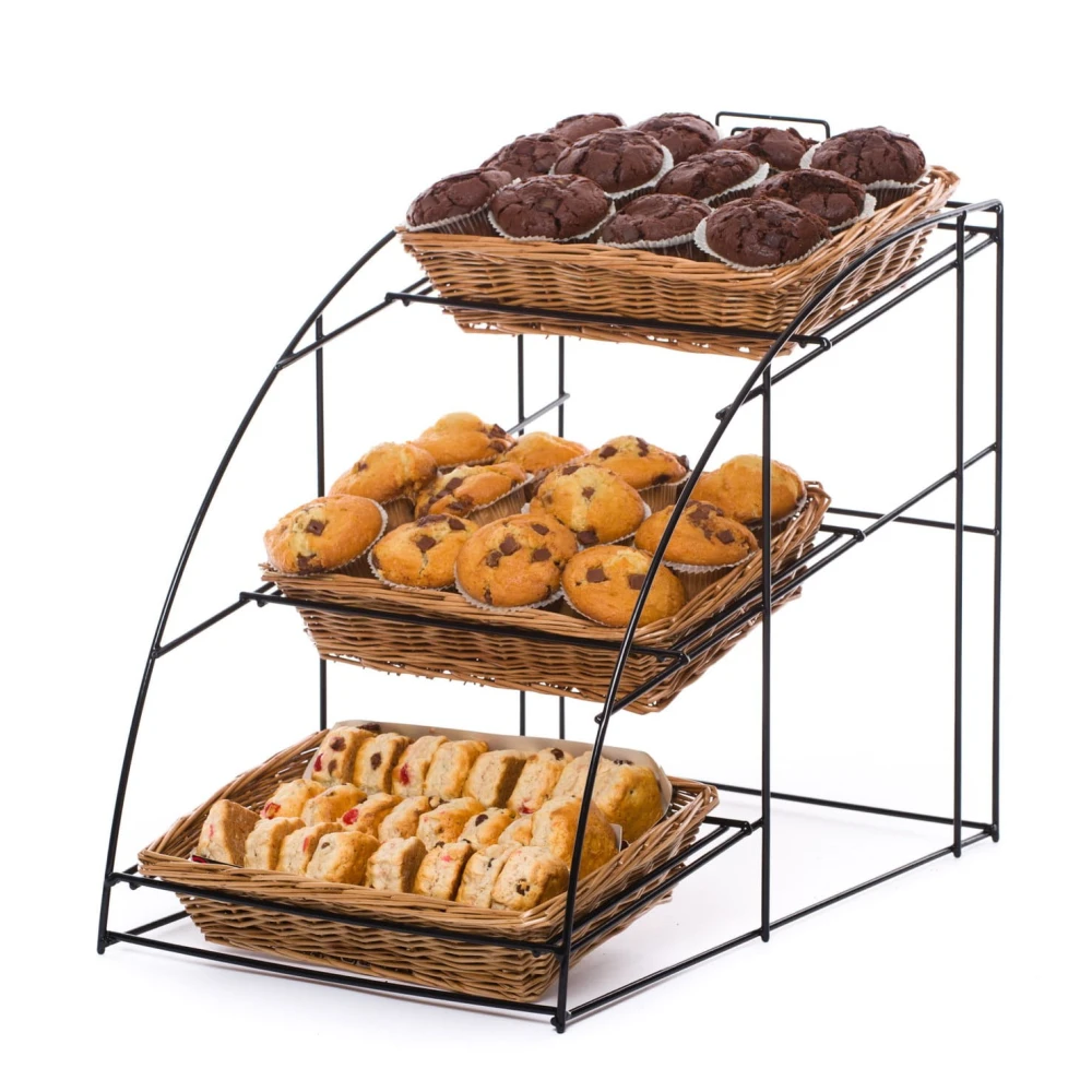 3 tier countertop display stand