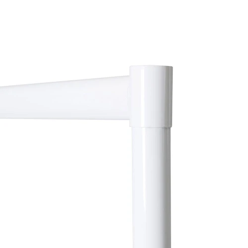 Garment Rail 3FT Wide White Gloss - 20082