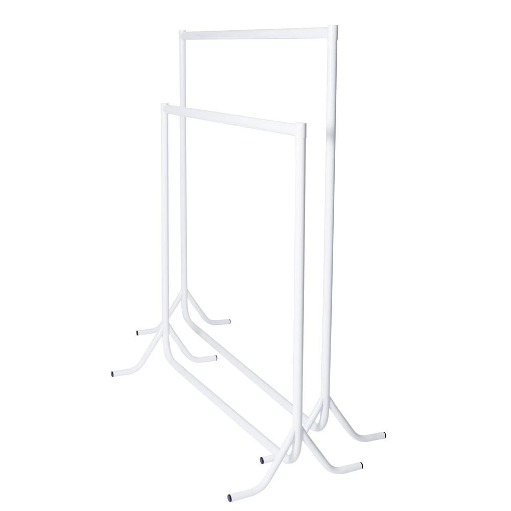 Garment Rail 3FT Wide White Gloss - 20082