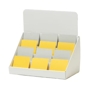 4 Tier Counter Cardboard Brochure & Leaflet Display 16009