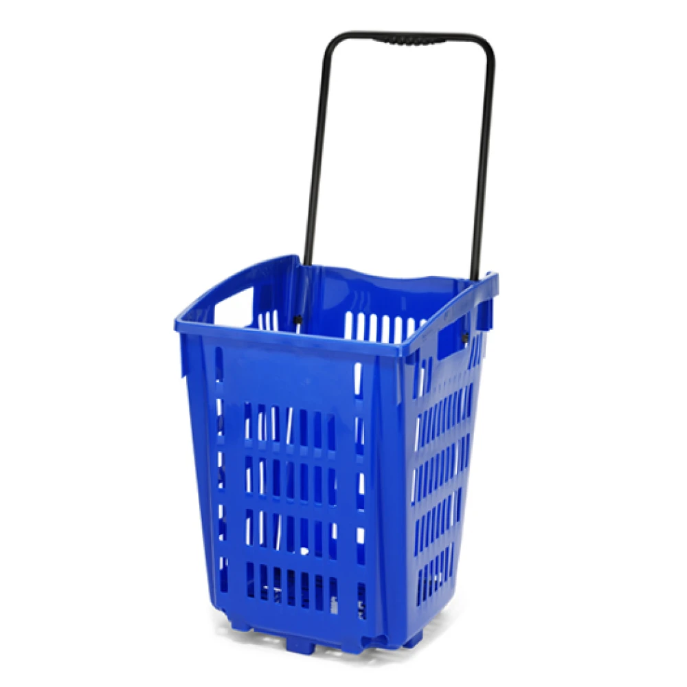 52 Litre Plastic Shopping Basket/Trolley (Box of 7) 95510