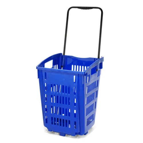 52 Litre Plastic Shopping Basket/Trolley (Box of 7) 95510