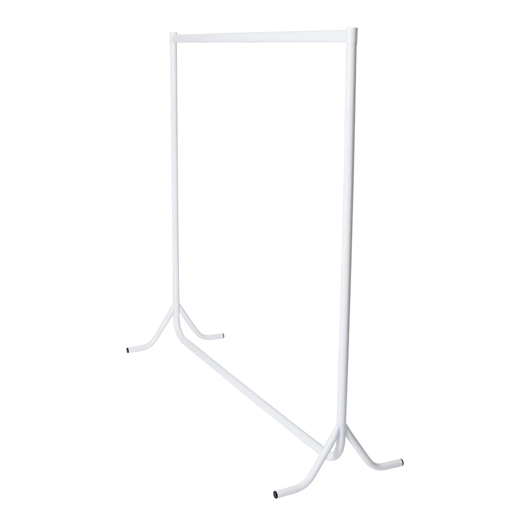 5ft White Matt Clothes Rack 20088