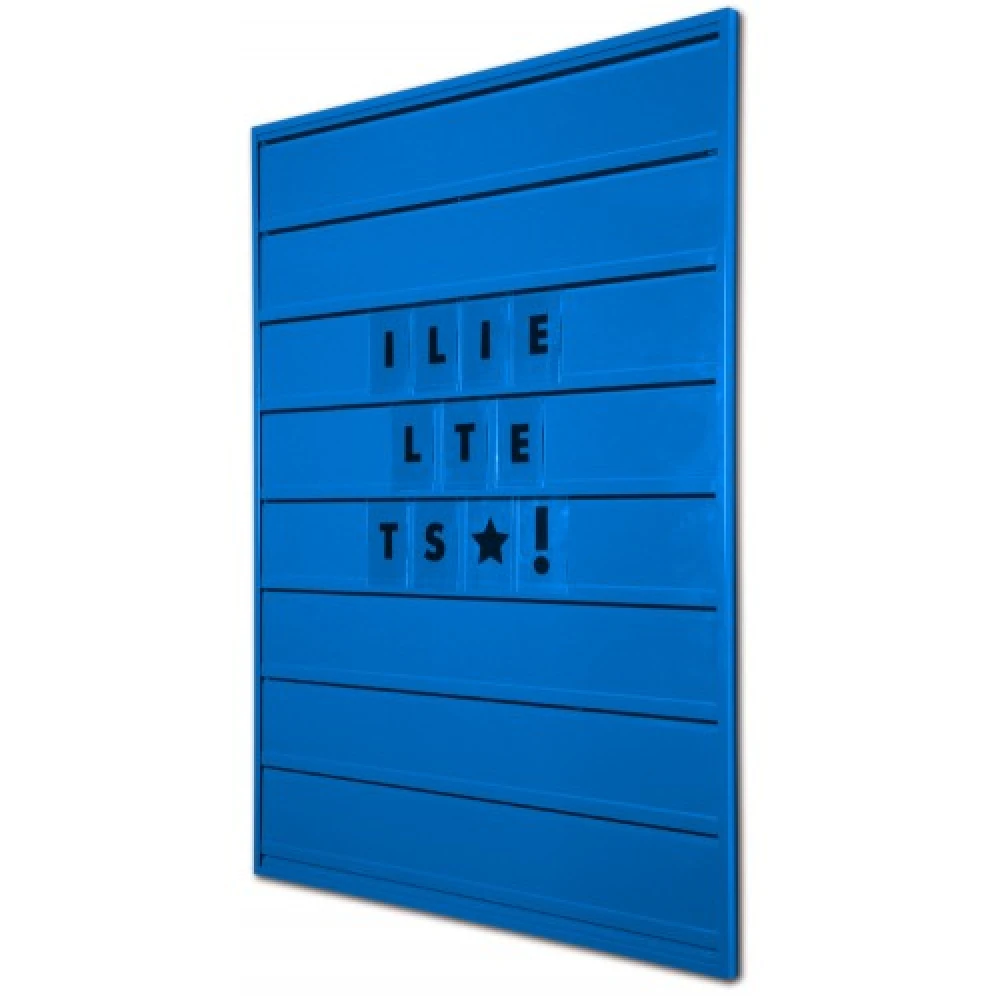 Grippit Wall Frame / Tile Signs - Ultramarine Blue