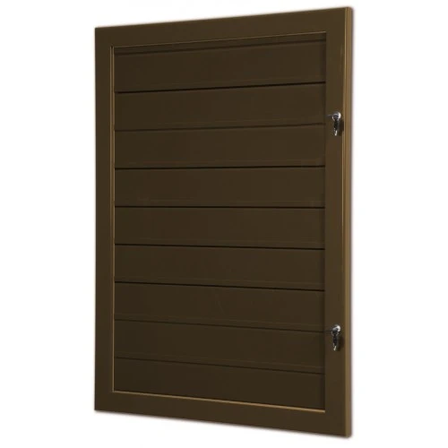 Grippit Wall Lockable Frame - Chocolate Brown