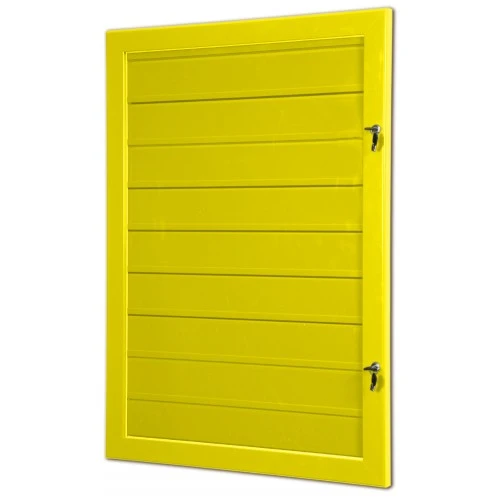 Grippit Wall Lockable Frame - Yellow