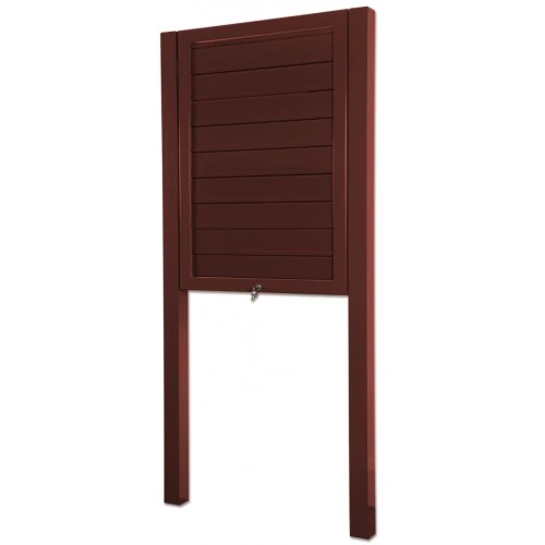 Grippit Lockable Post Frame - Red Brown