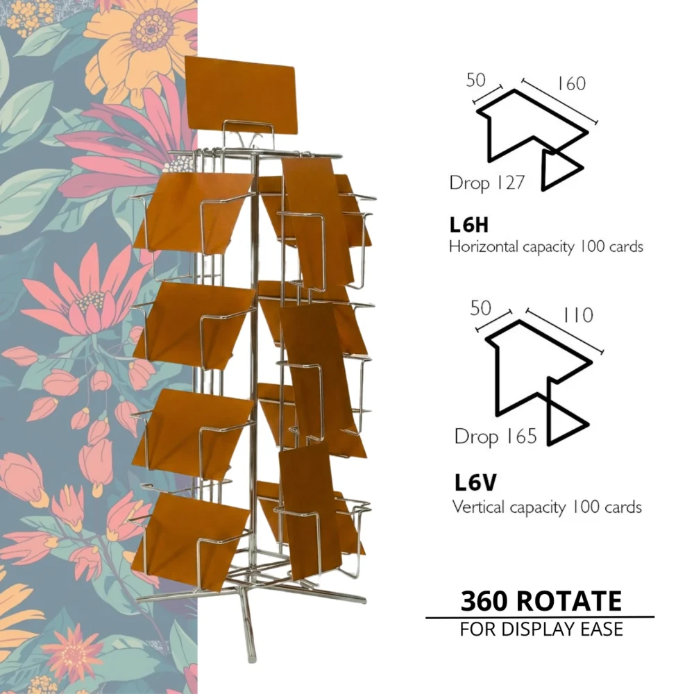 6x4 Counter Card Display Stand - 16003
