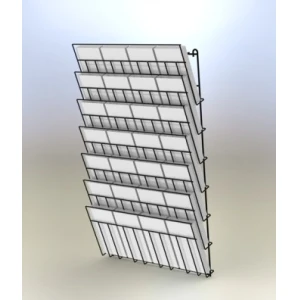 7 Tier Leaflet Wall Rack 17015