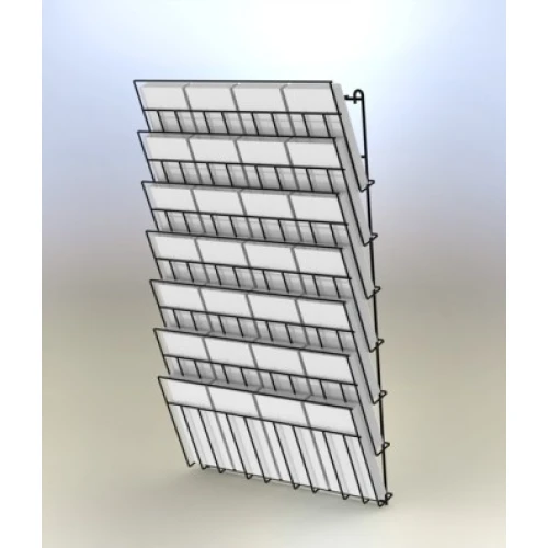 7 Tier Leaflet Wall Rack 17015