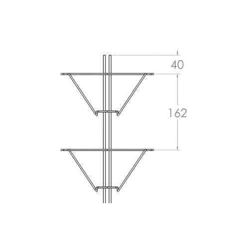 7x5 Slatwall Spinner 17006