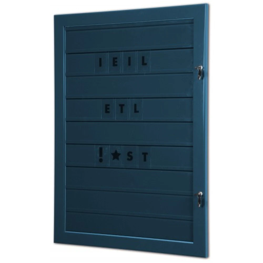 Grippit Wall Lockable Tile Frame - Gentian Blue