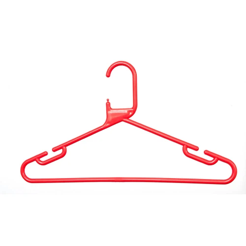 Adult Plastic Hangers Red (Box of 120) 51004