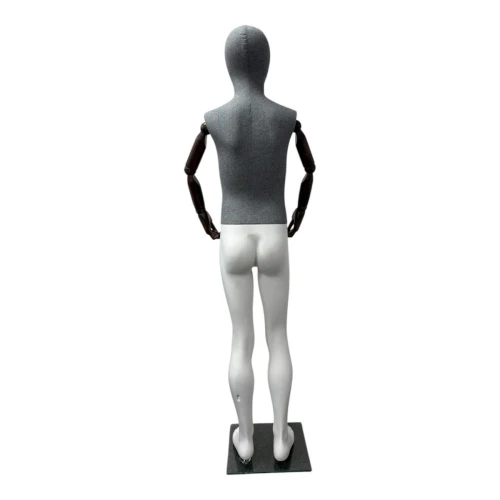 Articulated Child Mannequin - Grey 6-8 Years - 72315