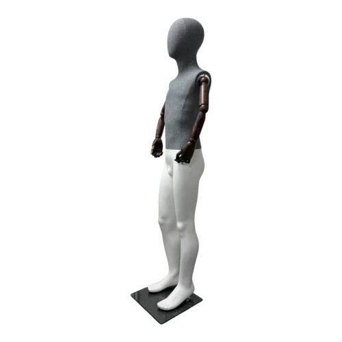 Articulated Child Mannequin - Grey 6-8 Years - 72315