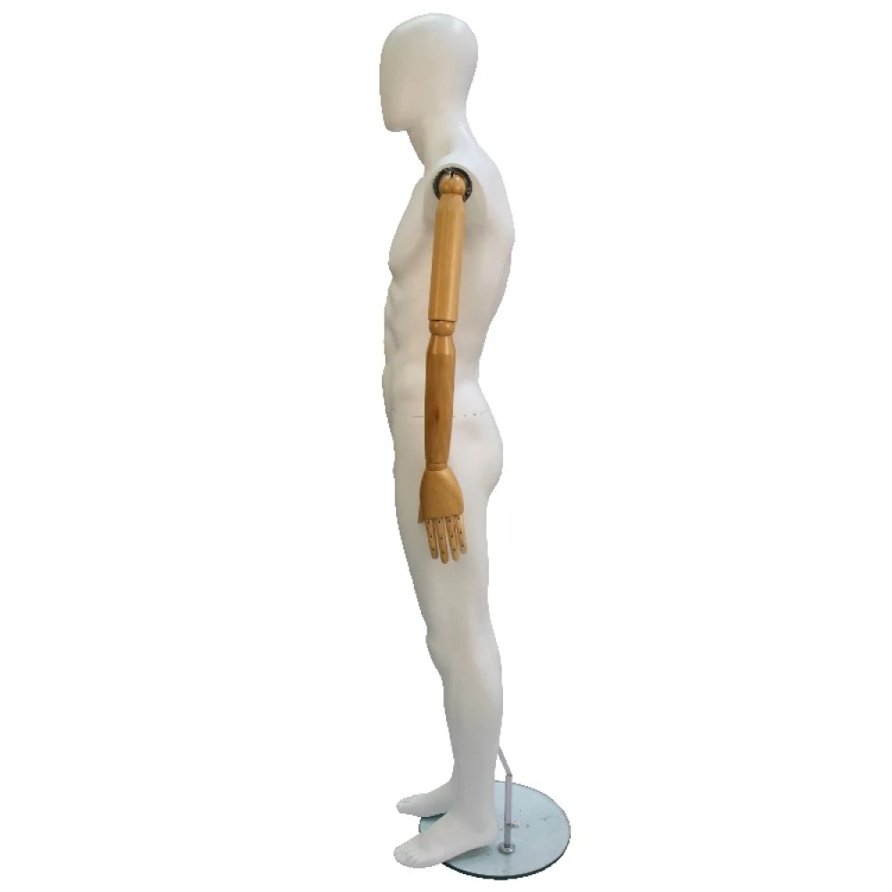 Articulated Fibreglass Male Mannequin - 75614