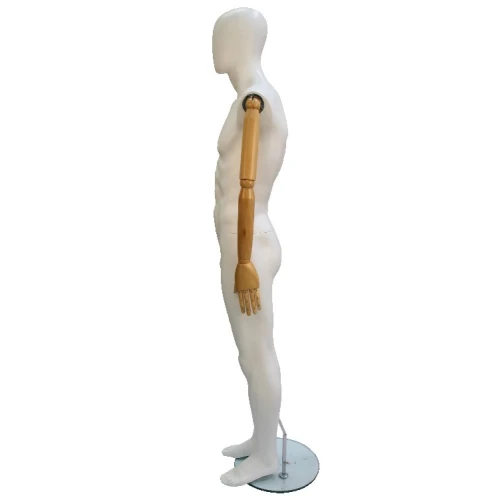 Articulated Fibreglass Male Mannequin - 75614