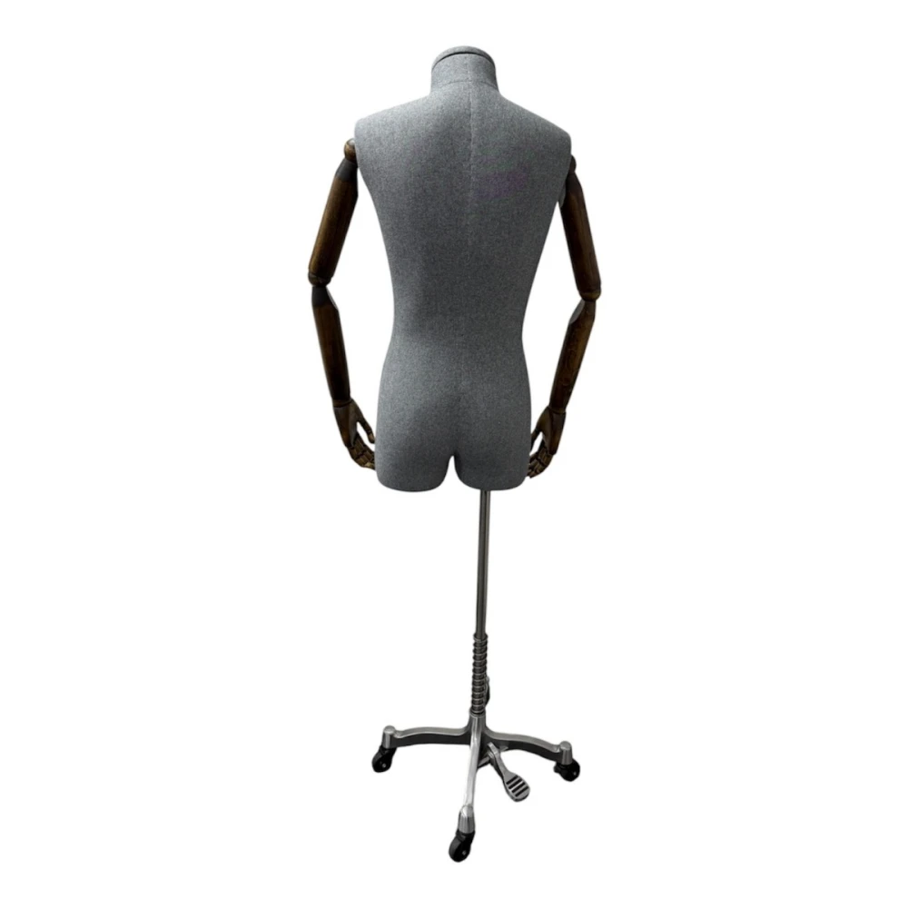 Articulated Male Mannequin with Stand - Grey - 75635