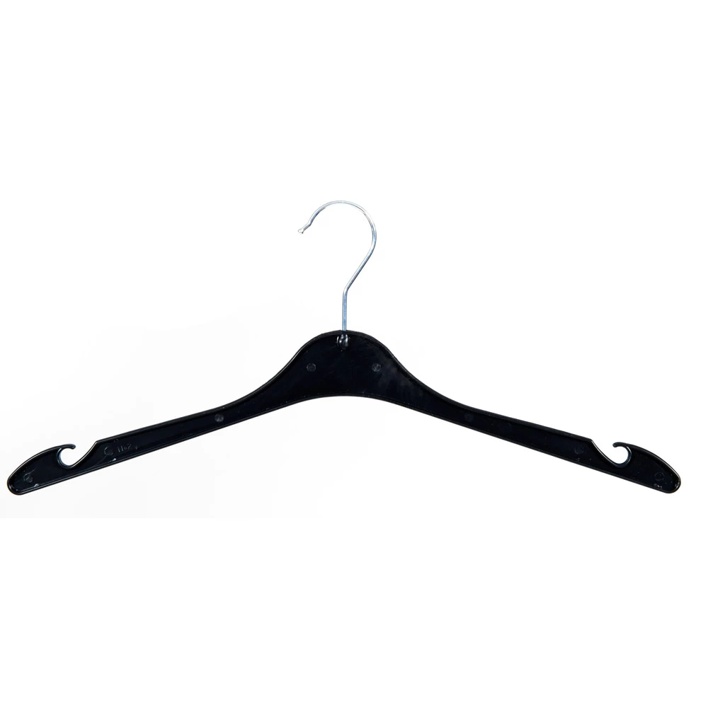 Black Dress/Blouse Plastic Hangers 41cm 51015