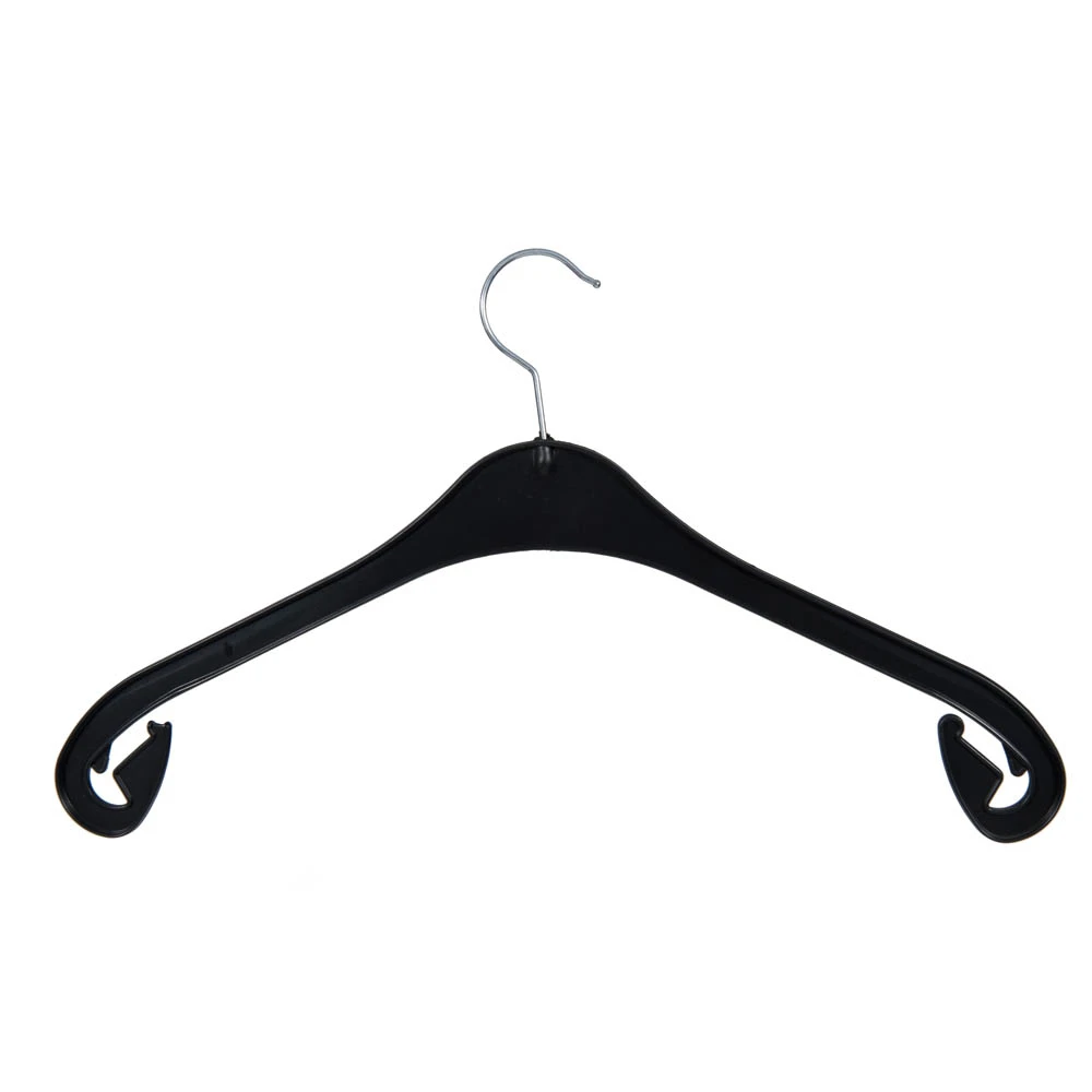 Black Dress/Blouse Plastic Hangers 43cm 51017