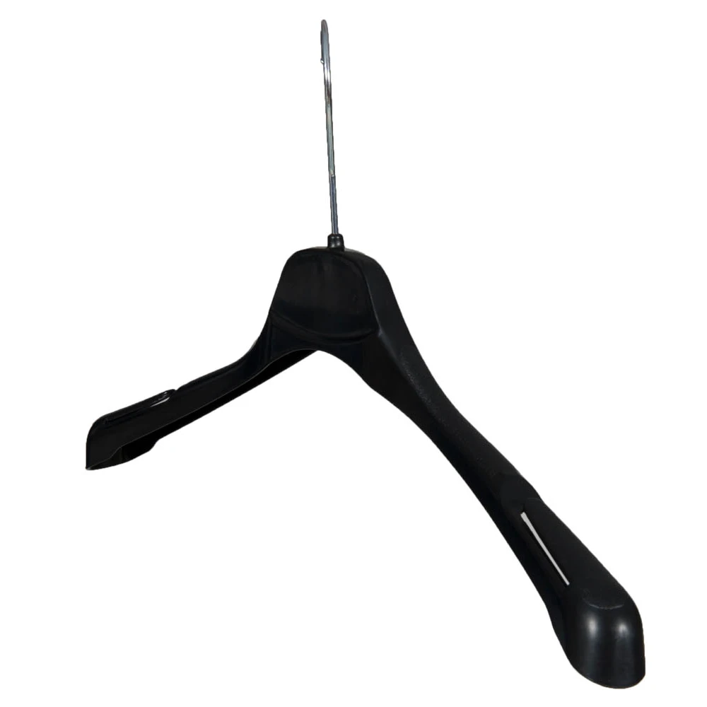 Black Mens Plastic Jacket Hanger 47cm 51107