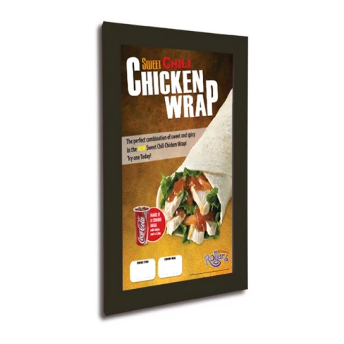 Black Poster Snap Frame A3 Mitred (25mm) - 99015