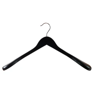 Black Wooden Hangers