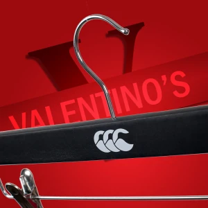 Black Wooden Branded Hangers, Personalised With Logo - Canterbury