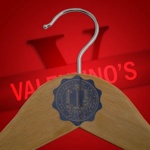 Branded Printed Clothes Hangers, Double Sided - UCLA