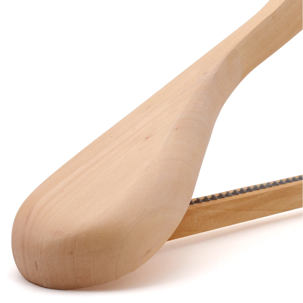 Broad Shaped Wooden Suit Hangers 45cm
