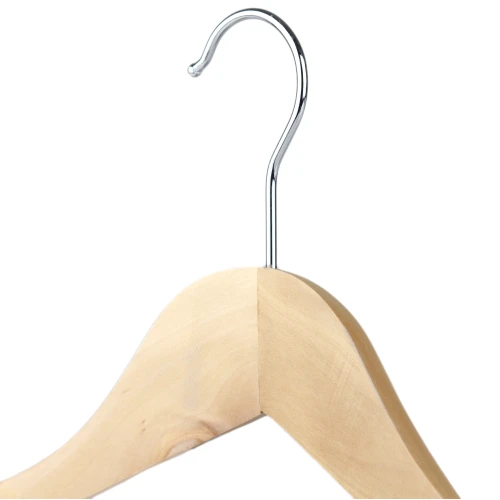 Broad Wooden Mens Jacket Hangers 45cm