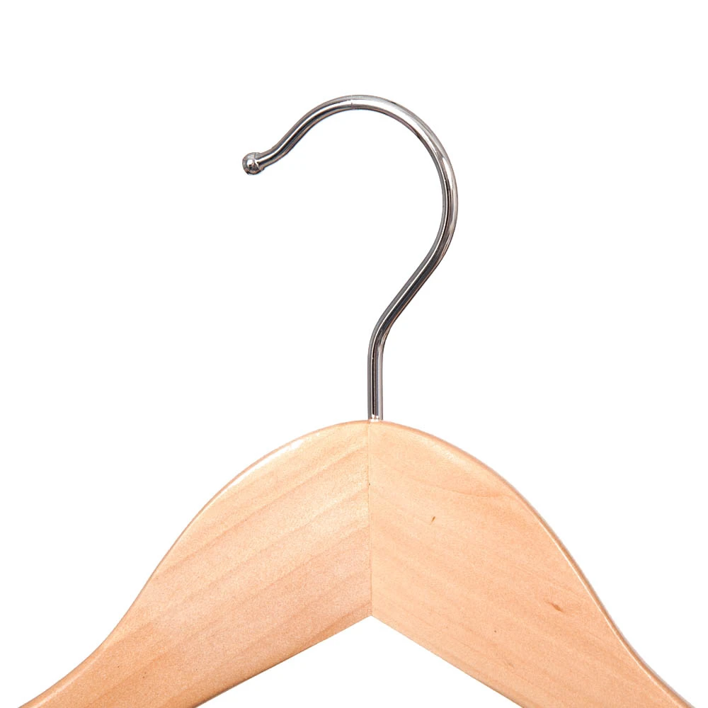 Broad Wooden Suit Hangers 43cm (Box of 50) 50012