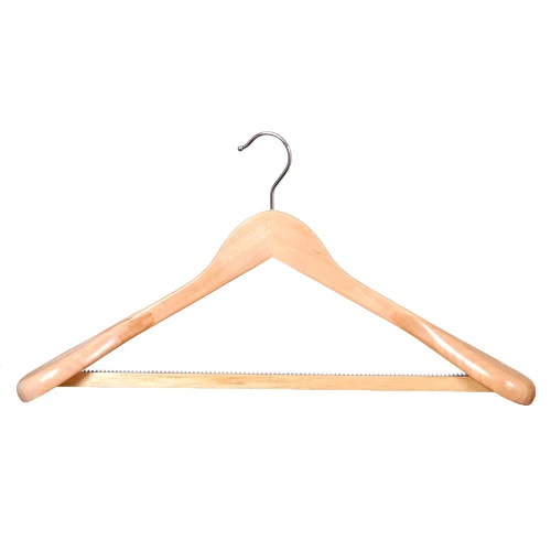 Broad Wooden Suit Hangers 43cm (Box of 50) 50012