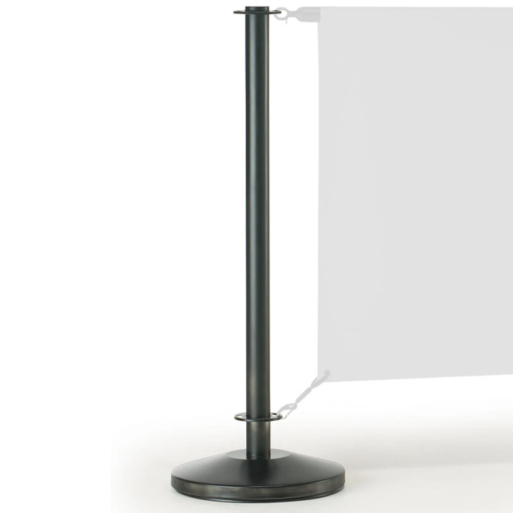 Cafe Banner/Barrier System Black (1200mm Wide) 13004