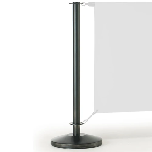 Cafe Banner/Barrier System Black (1500mm Wide) 13001