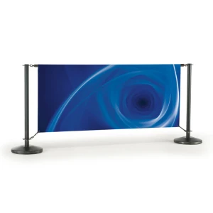 Cafe Banner/Barrier System Black (1200mm Wide) 13004