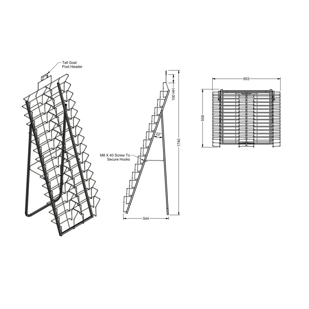 Calendar Easel Display Stand